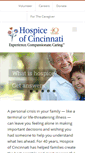Mobile Screenshot of hospiceofcincinnati.org